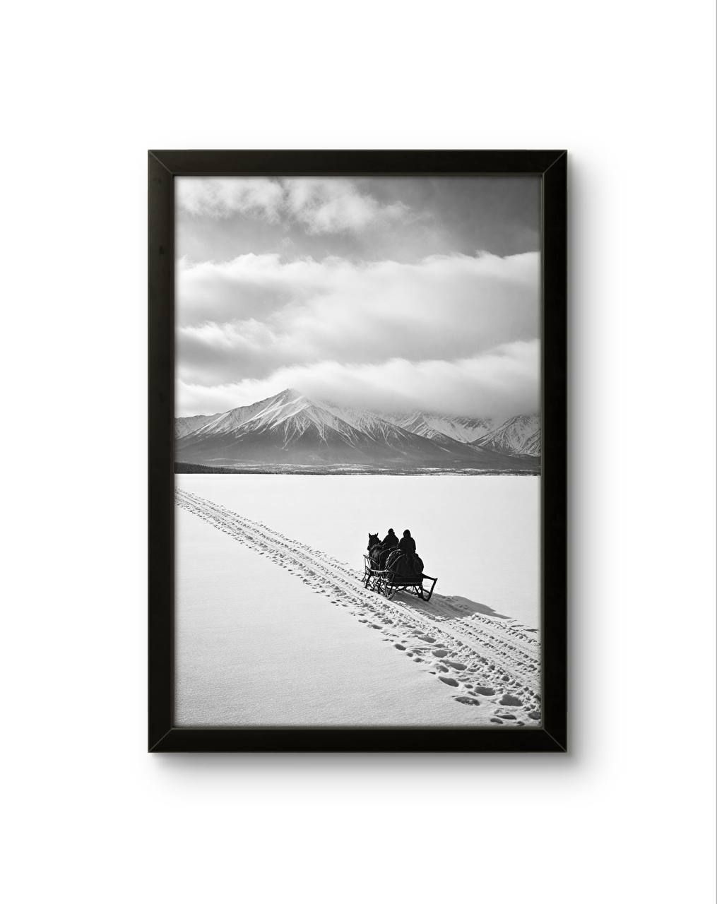Bonaque - Journey Through the Winter Silence — Photography fine art print by Bonaque