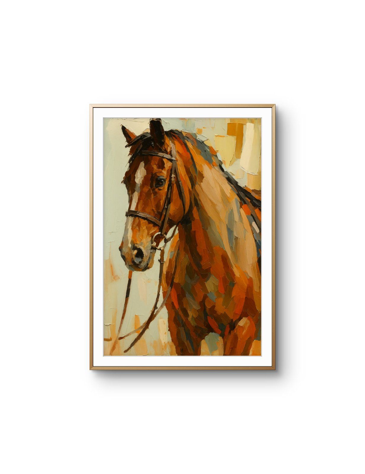 Elena Aureli - Portrait of Strength — Mixed Media fine art print by Elena Aureli