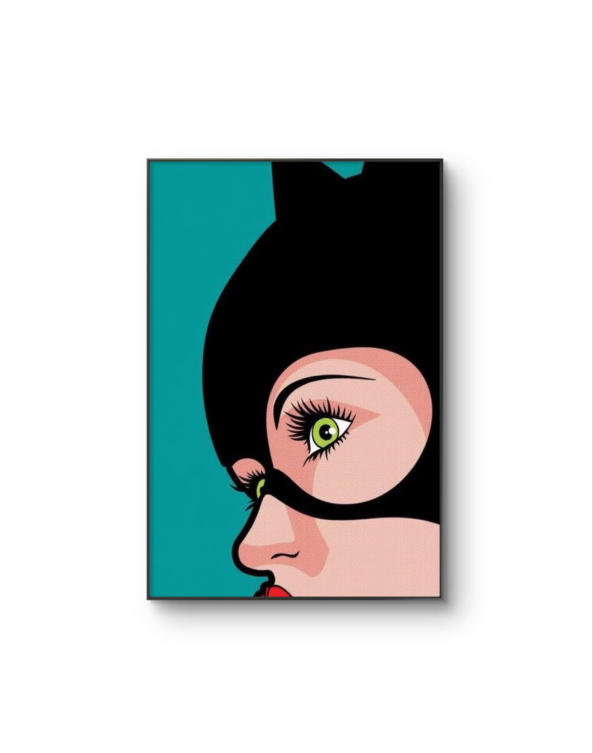 Vizcarra - Feline Focus — Mixed Media fine art print by Vizcarra