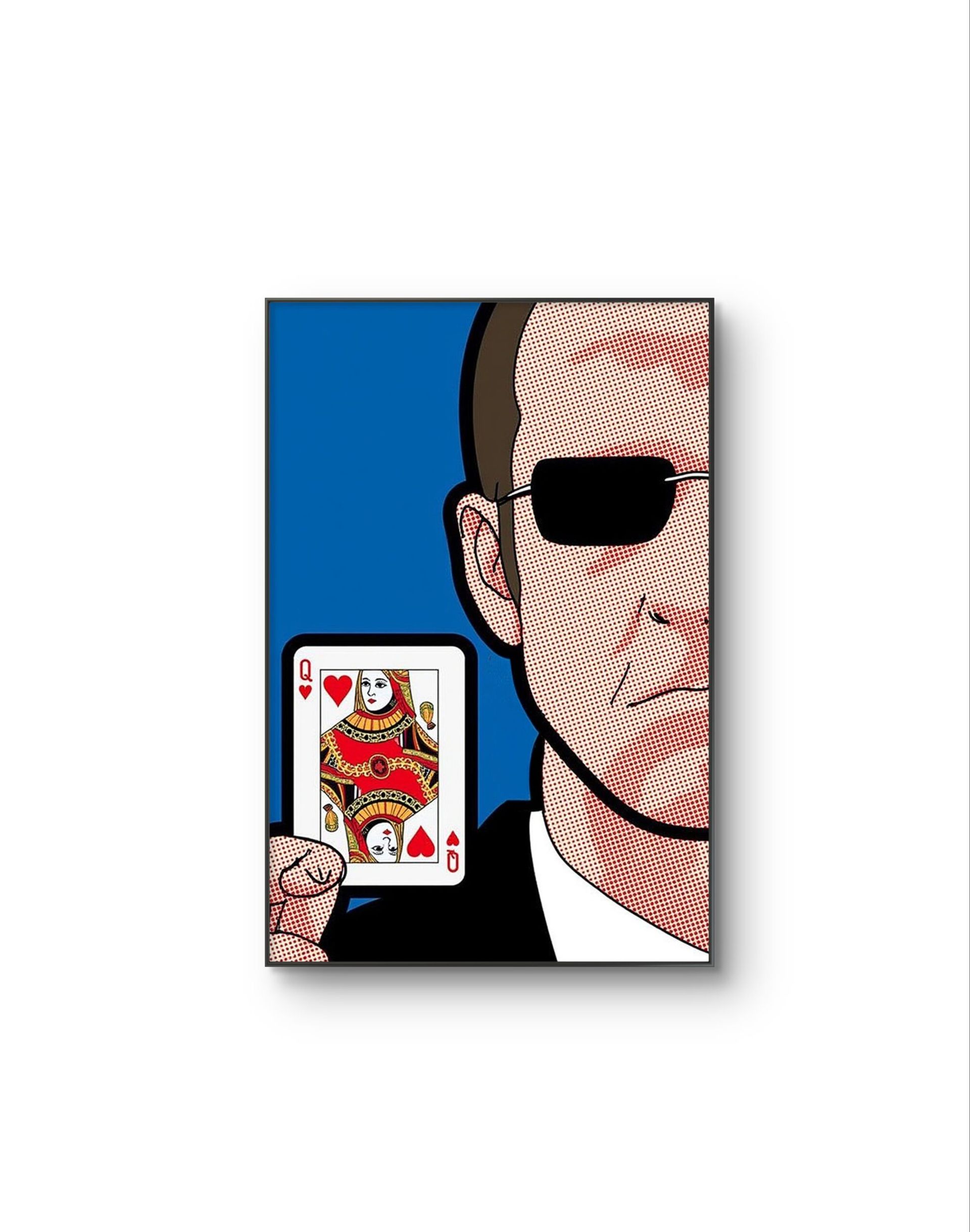 Vizcarra - The Queen's Gambit — Mixed Media fine art print by Vizcarra
